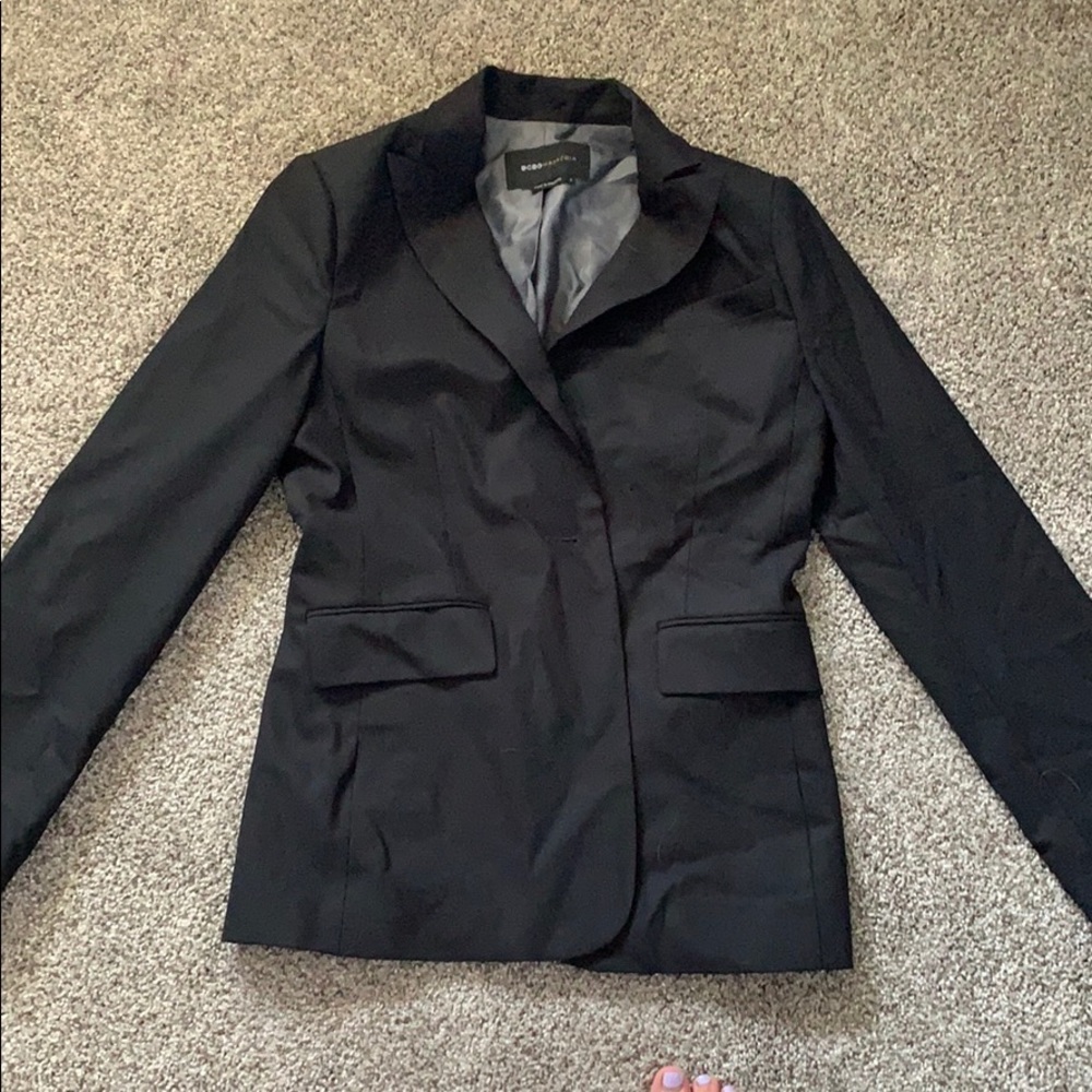 BCBG suit jacket in black